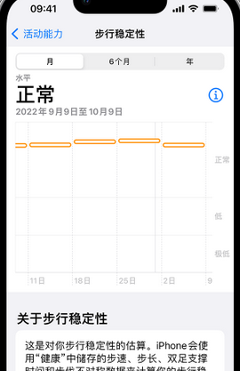 镇江iPhone手机维修如何在iPhone开启'步行稳定性通知'