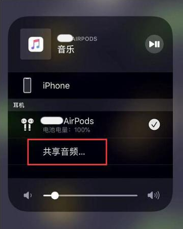 镇江苹果14音频维修点分享iPhone14音频共享设置方法 