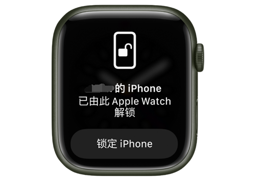 镇江苹果手机维修分享用 AppleWatch 解锁配备面容 ID 的 iPhone方法 